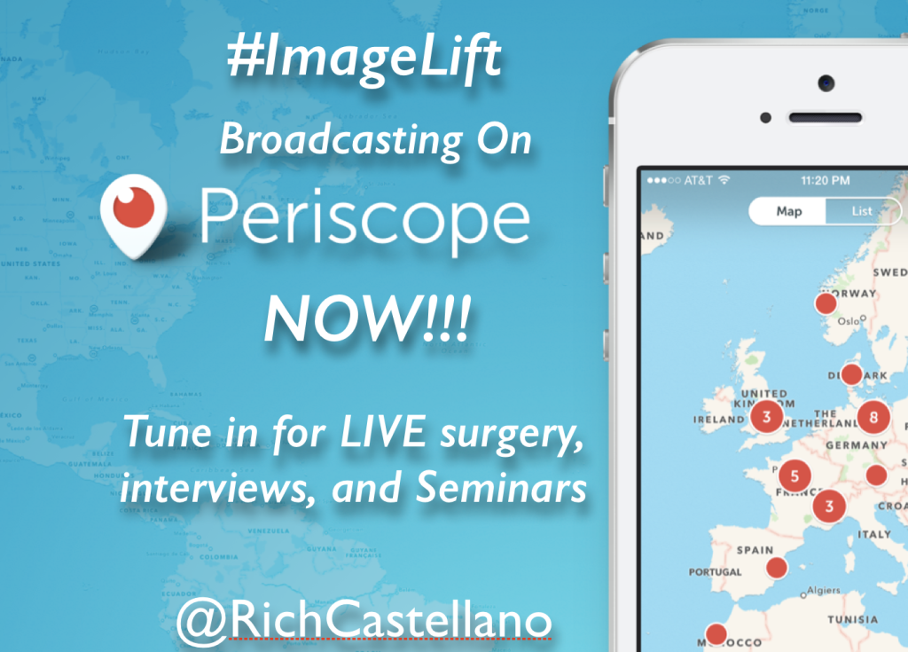 ImageLift Broadcasting on Periscope Now!!!