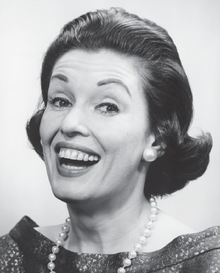 headshot of a black and white vintage woman