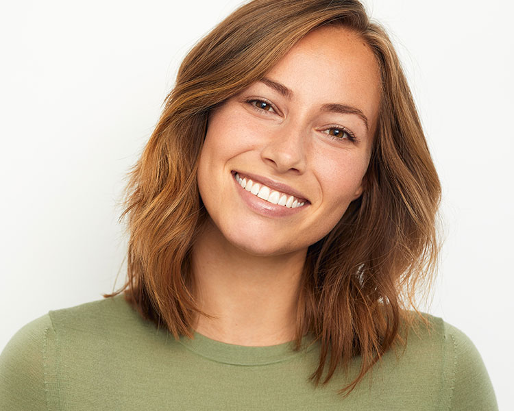 Smiling woman