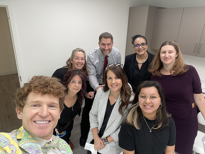 Dr. Castellano and staff