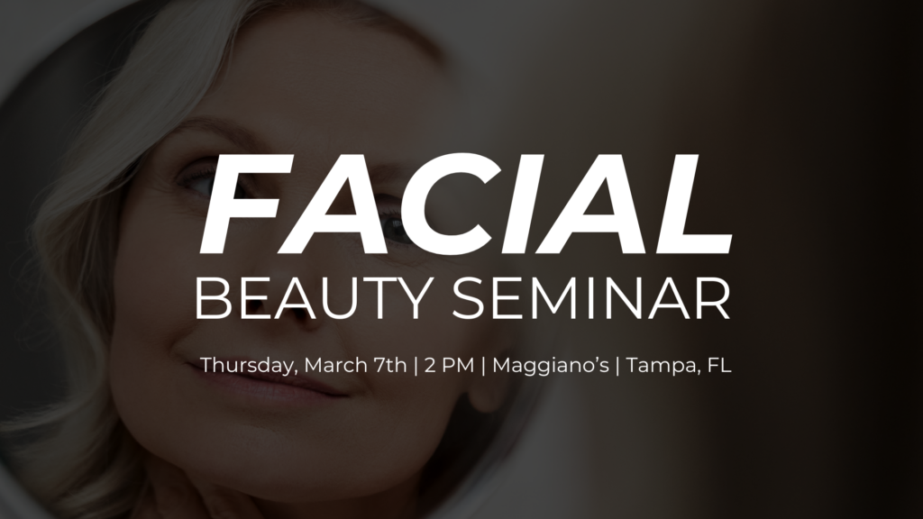 Facial Beauty Seminar Blog 3-7-24